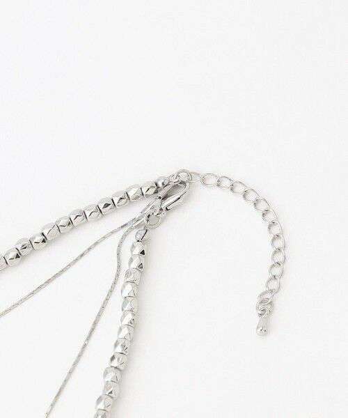 ANY / エニィ ネックレス・ペンダント・チョーカー | ２連メタルチェーンネックレス | 詳細3