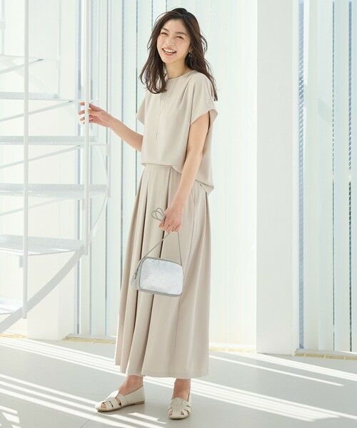 ANY / エニィ シャツ・ブラウス | 【吸水速乾/イージーケア/UVカット/接触冷感】さらさらDRYブラウス | 詳細4