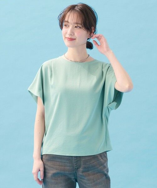 ANY / エニィ シャツ・ブラウス | 【吸水速乾/イージーケア/UVカット/接触冷感】さらさらDRYブラウス | 詳細7