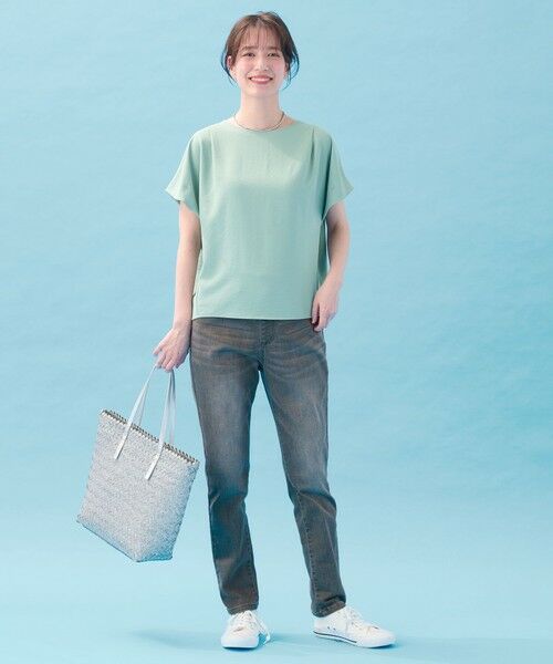 ANY / エニィ シャツ・ブラウス | 【吸水速乾/イージーケア/UVカット/接触冷感】さらさらDRYブラウス | 詳細10