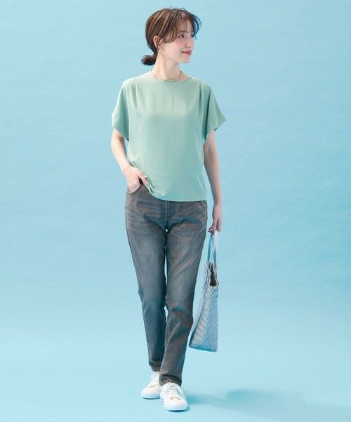 ANY / エニィ シャツ・ブラウス | 【吸水速乾/イージーケア/UVカット/接触冷感】さらさらDRYブラウス | 詳細11