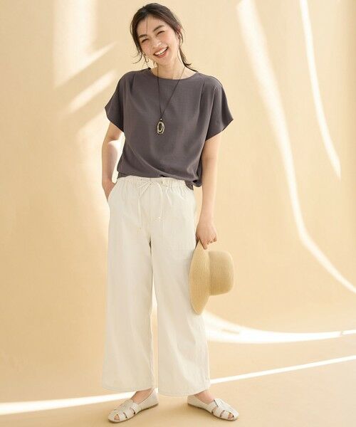 ANY / エニィ シャツ・ブラウス | 【吸水速乾/イージーケア/UVカット/接触冷感】さらさらDRYブラウス | 詳細22