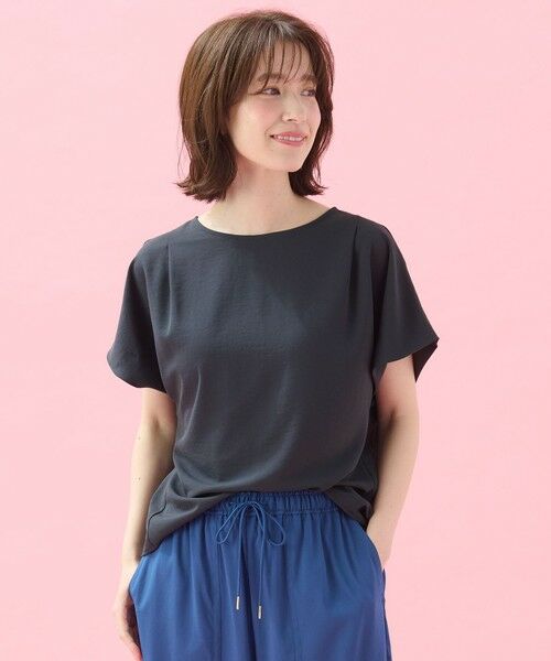 ANY / エニィ シャツ・ブラウス | 【吸水速乾/イージーケア/UVカット/接触冷感】さらさらDRYブラウス | 詳細27