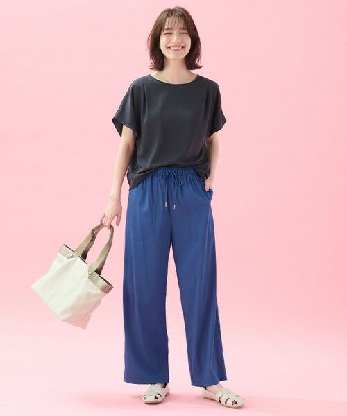 ANY / エニィ シャツ・ブラウス | 【吸水速乾/イージーケア/UVカット/接触冷感】さらさらDRYブラウス | 詳細28