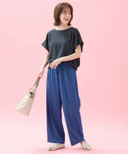 ANY / エニィ シャツ・ブラウス | 【吸水速乾/イージーケア/UVカット/接触冷感】さらさらDRYブラウス | 詳細29