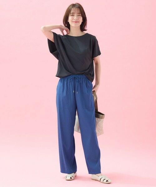 ANY / エニィ シャツ・ブラウス | 【吸水速乾/イージーケア/UVカット/接触冷感】さらさらDRYブラウス | 詳細30