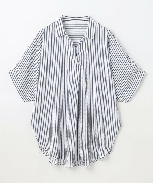 ANY / エニィ シャツ・ブラウス | 【新色追加/洗濯機可/接触冷感/UVケア】スキッパーネック袖タックブラウス | 詳細17