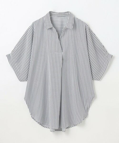 ANY / エニィ シャツ・ブラウス | 【新色追加/洗濯機可/接触冷感/UVケア】スキッパーネック袖タックブラウス | 詳細25