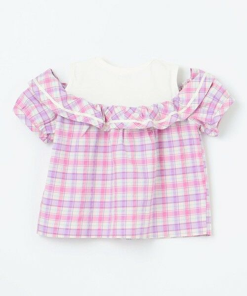 ANY / エニィ シャツ・ブラウス | チェック オフショルダー ブラウス | 詳細7