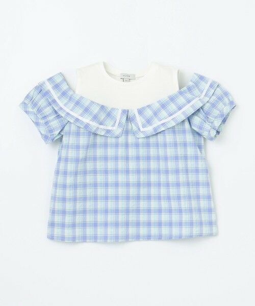 ANY / エニィ シャツ・ブラウス | チェック オフショルダー ブラウス | 詳細17