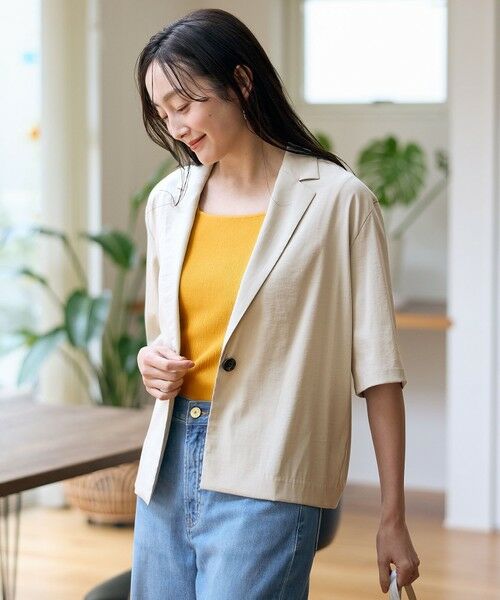ANY / エニィ その他アウター | 清涼リラックス半袖ジャケット | 詳細2