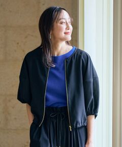 ANY / エニィ ブルゾン | 【洗濯機可】シアーランタンスリーブブルゾン