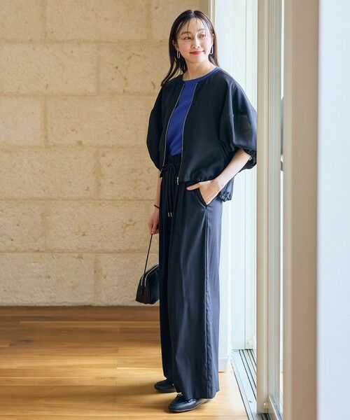 ANY / エニィ ブルゾン | 【洗濯機可】シアーランタンスリーブブルゾン | 詳細5