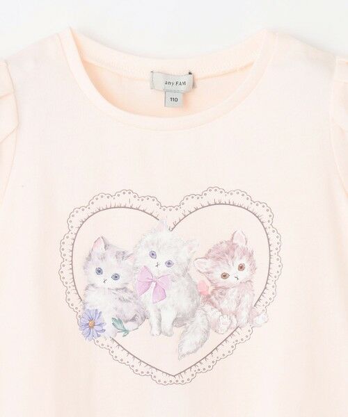 ANY / エニィ カットソー | ネックレス付き ネコTシャツ | 詳細8