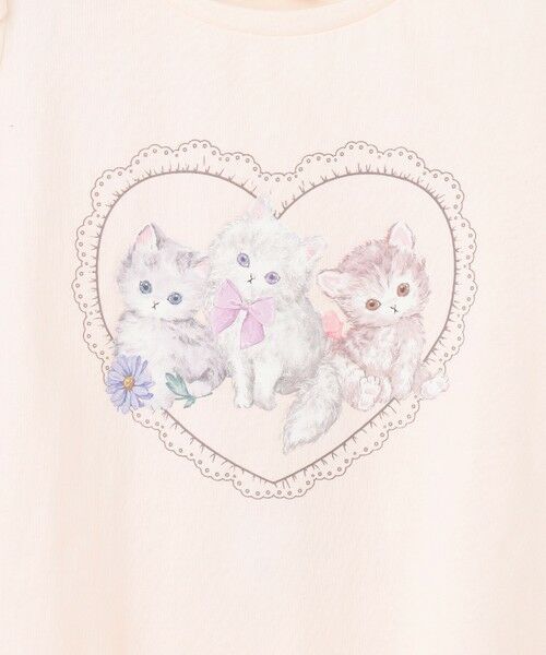 ANY / エニィ カットソー | ネックレス付き ネコTシャツ | 詳細9