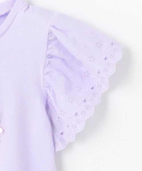 ANY / エニィ カットソー | 袖レース ケーキプリント Tシャツ | 詳細20