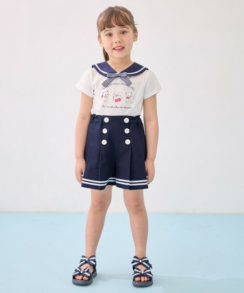 ANY / エニィ カットソー | セーラーカラー Tシャツ | 詳細2