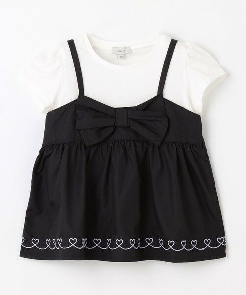 ANY / エニィ カットソー | キャミソール ドッキングTシャツ | 詳細5