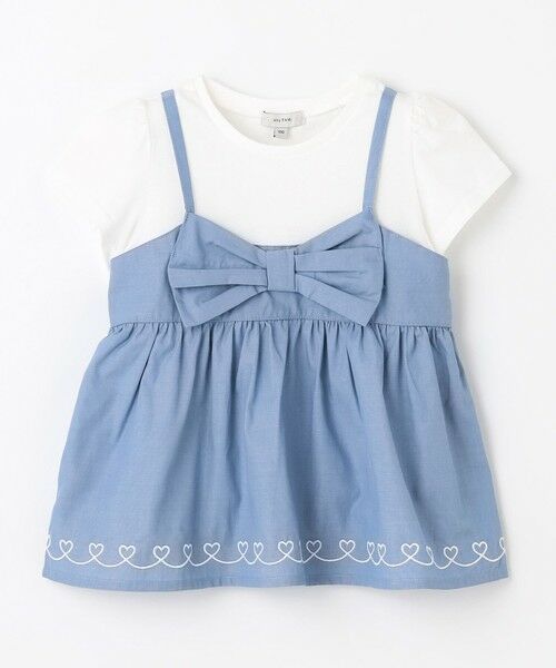 ANY / エニィ カットソー | キャミソール ドッキングTシャツ | 詳細9