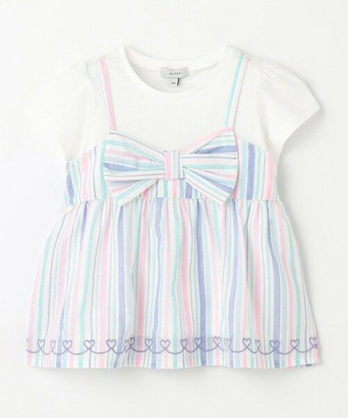 ANY / エニィ カットソー | キャミソール ドッキングTシャツ | 詳細17