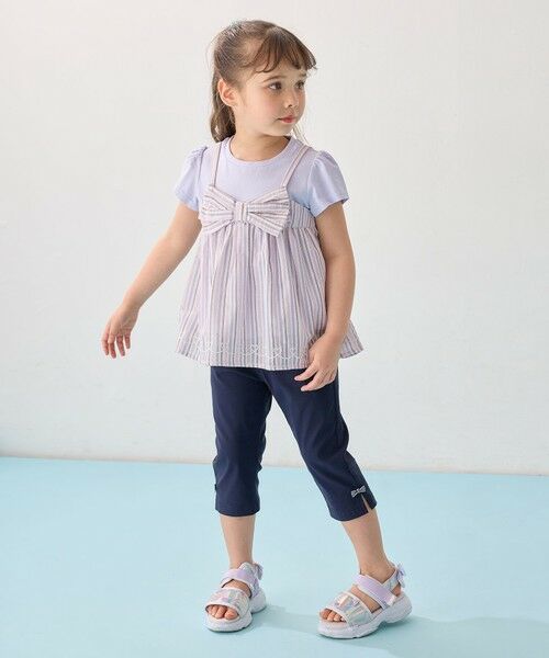 ANY / エニィ カットソー | キャミソール ドッキングTシャツ | 詳細19