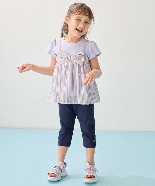 ANY / エニィ カットソー | キャミソール ドッキングTシャツ | 詳細20