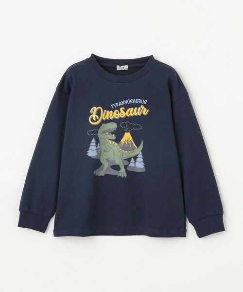 ANY / エニィ カットソー | 恐竜プリント 長袖Tシャツ | 詳細25