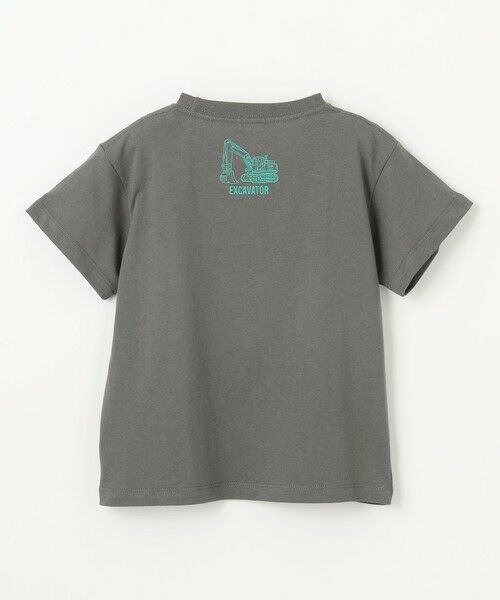車プリント 半袖Tシャツ （カットソー）｜any FAM