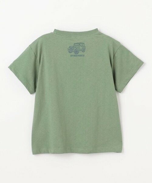 車プリント 半袖Tシャツ （カットソー）｜any FAM