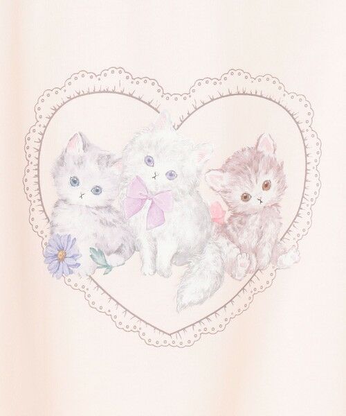 ANY / エニィ カットソー | ネックレス付き ネコTシャツ | 詳細9