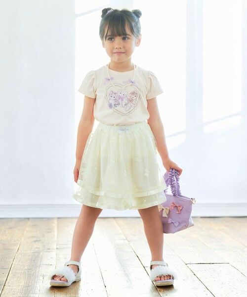 ANY / エニィ カットソー | ネックレス付き ネコTシャツ | 詳細1