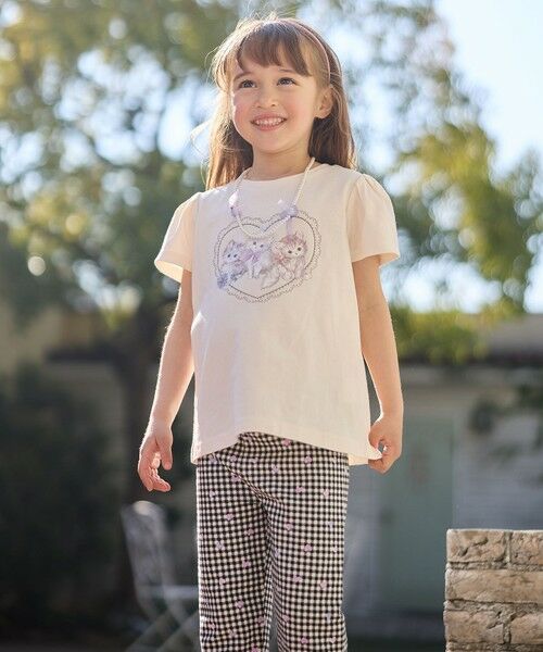 ANY / エニィ カットソー | ネックレス付き ネコTシャツ | 詳細4