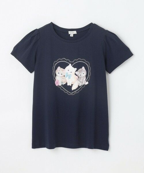 ANY / エニィ カットソー | ネックレス付き ネコTシャツ | 詳細22
