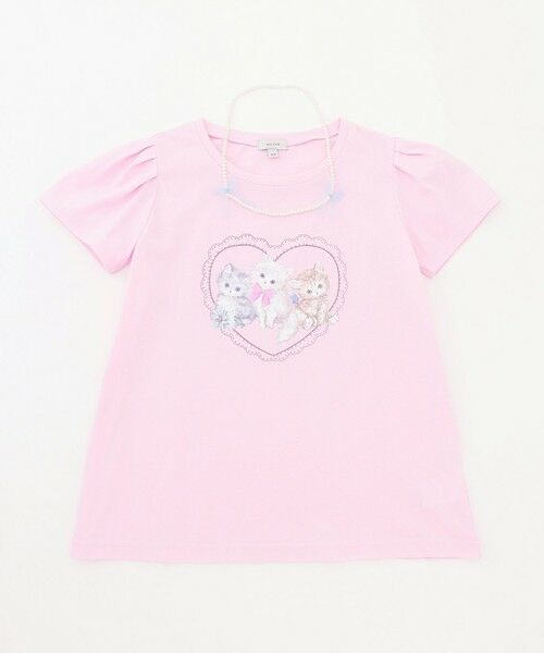 ANY / エニィ カットソー | ネックレス付き ネコTシャツ | 詳細26