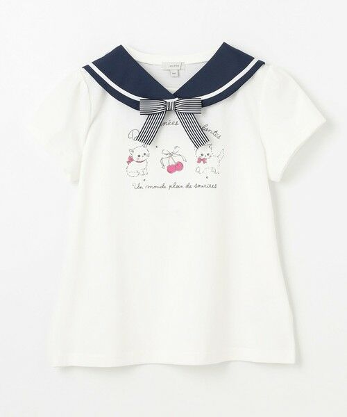 ANY / エニィ カットソー | セーラーカラー Tシャツ | 詳細5