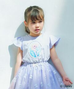ANY / エニィ カットソー | 【ディズニープリンセス/フローズン】ミラクルスパンコールTシャツ
