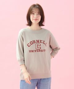 ANY / エニィ カットソー | 【洗濯機可/UVケア】カレッジコラボトレーナー