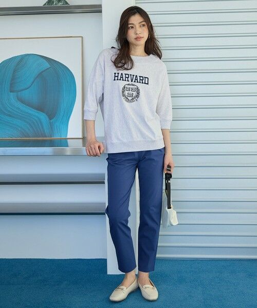 ANY / エニィ カットソー | 【洗濯機可/UVケア】カレッジコラボトレーナー | 詳細1