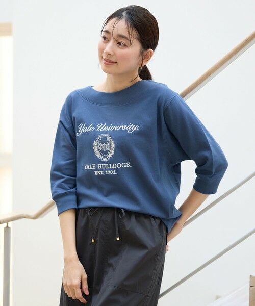 ANY / エニィ カットソー | 【洗濯機可/UVケア】カレッジコラボトレーナー | 詳細11