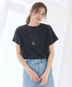 ANY / エニィ カットソー | 【新色追加/洗濯機可/接触冷感/UVケア】エニィファンクションフレンチスリーブTシャツ