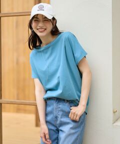 ANY / エニィ カットソー | 【新色追加/洗濯機可/接触冷感/UVケア】エニィファンクションフレンチスリーブTシャツ