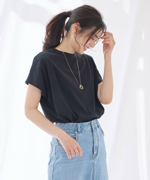 ANY / エニィ カットソー | エニィファンクションフレンチスリーブTシャツ | 詳細1