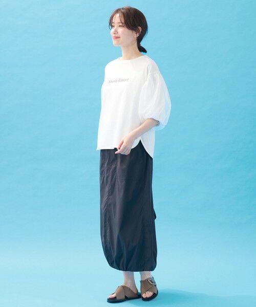 ANY / エニィ カットソー | エニィファンクションバルーンスリーブTシャツ | 詳細4