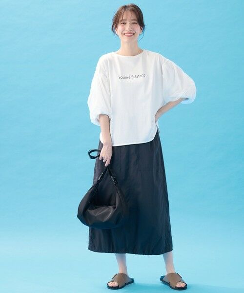 ANY / エニィ カットソー | エニィファンクションバルーンスリーブTシャツ | 詳細5