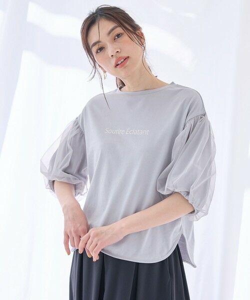 ANY / エニィ カットソー | エニィファンクションバルーンスリーブTシャツ | 詳細7