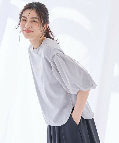 ANY / エニィ カットソー | エニィファンクションバルーンスリーブTシャツ | 詳細8