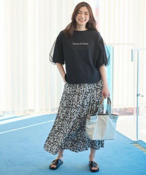 ANY / エニィ カットソー | エニィファンクションバルーンスリーブTシャツ | 詳細22