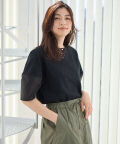 ANY / エニィ カットソー | 【洗濯機可】サッカーランタンスリーブプルオーバー