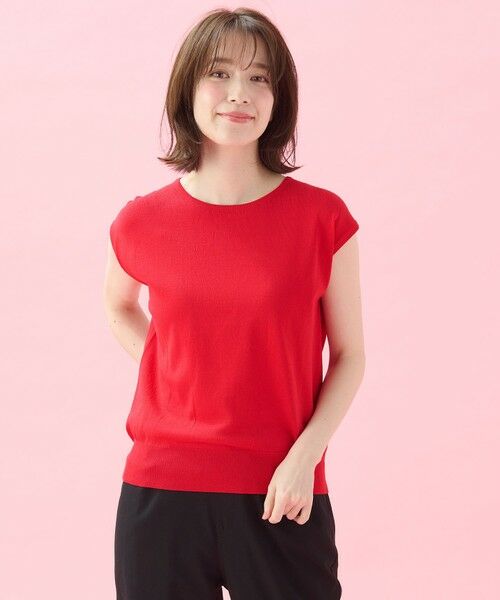 ANY / エニィ ニット・セーター | 【2SET】ニットツインセット（ノースリーブニット＋カーディガン） | 詳細8