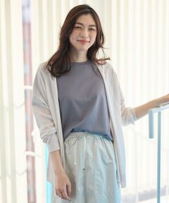 ANY / エニィ カーディガン・ボレロ | 【接触冷感/アンチピリング】トッパーニットカーディガン